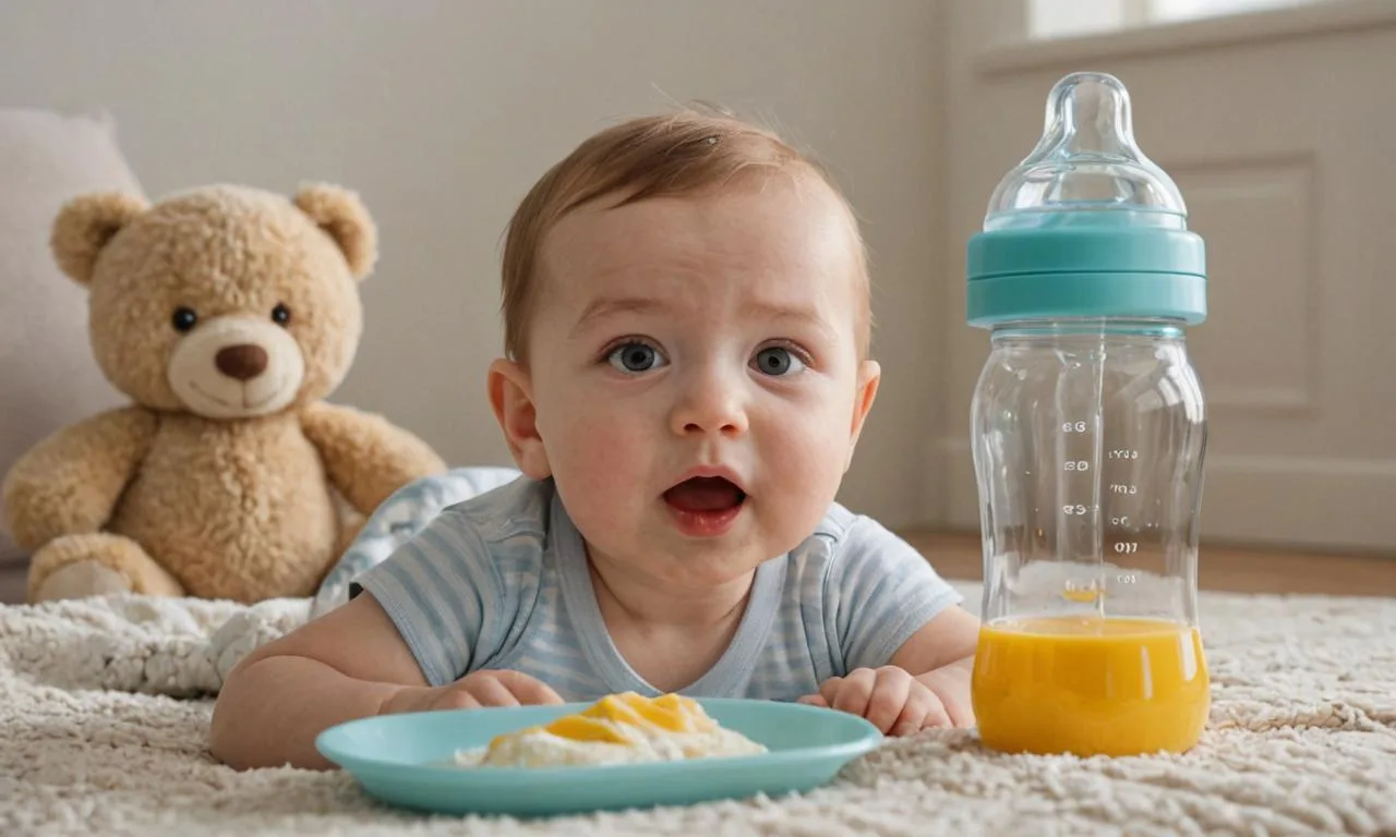 6 měsíční miminko nechce mléko